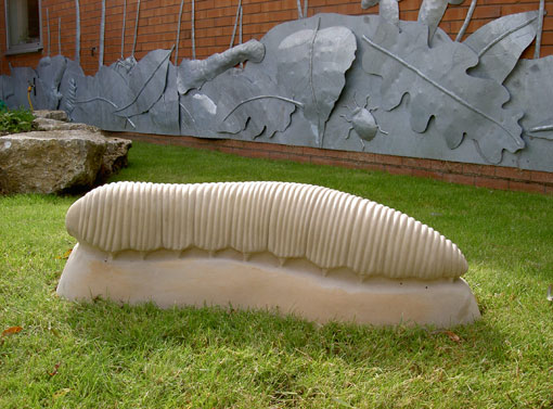 Caterpillar Sculpture