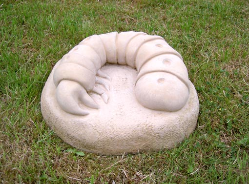 Dung Beetle Larvae Sculpture