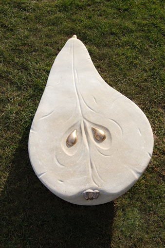 Half Pear Sculpture