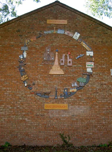 Guisborough Timecircle Relief Sculpture