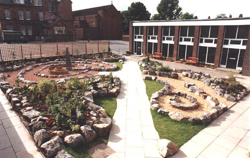 Maze Garden Design