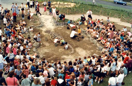 Pallysaurus Sculpture - Opening Ceremony