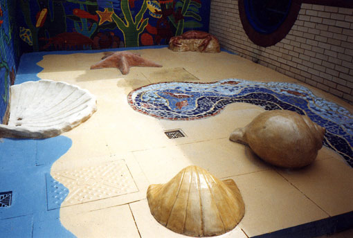 Undersea Courtyard Sculptures
