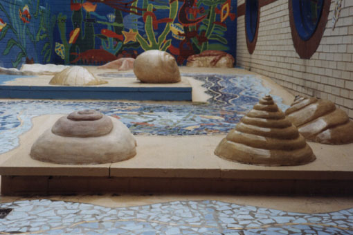Undersea Courtyard Sculptures